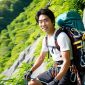 Ilustrasi perlengkapan gunung pria