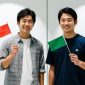 Ilustrasi cowok red flag dan cowok green flag 