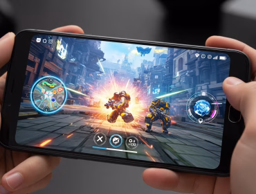 Ilustrasi smartphone gaming terbaru 