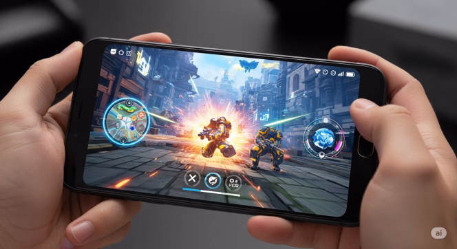 
					Ilustrasi smartphone gaming terbaru 